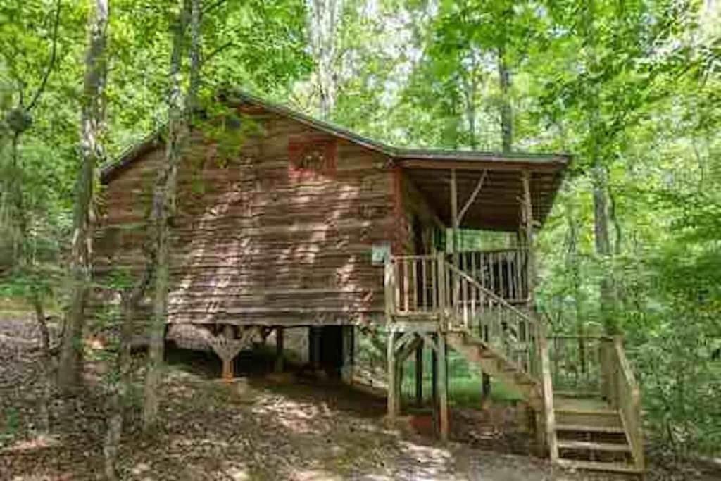 Cozy Cabin: River View With Hot Tub Dahlonega Εξωτερικό φωτογραφία